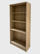 FXF Modern Woodgrain Open Bookshelves